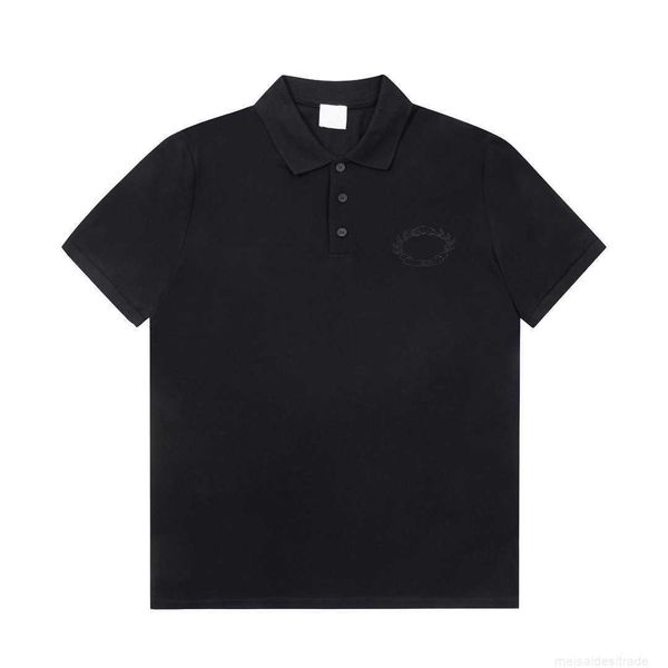 correct of b burbry luxury designer correct version 20 bu's new wheat ear embroidery process polo t-shirt high street trend versatile i, White;black
correct of b burbry luxury designer correct version 20 bu's new wheat ear embroidery process polo t-shirt high street trend versatile i, White;black
