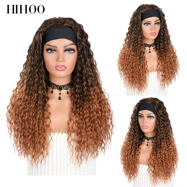 headband wig synthetic long kinky curly hair ombre blonde loose deep wave wigs for black women body wave natural heat resistantf
headband wig synthetic long kinky curly hair ombre blonde loose deep wave wigs for black women body wave natural heat resistantf
