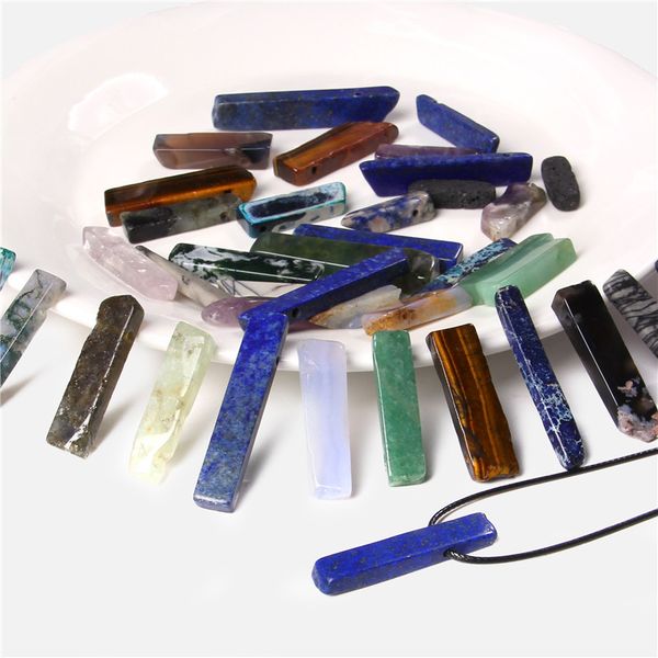 natural raw stone charms amazonite crystal quartz point beads pillar drilled loose stick slab spacer pendant for jewelry making, Bronze;silver
natural raw stone charms amazonite crystal quartz point beads pillar drilled loose stick slab spacer pendant for jewelry making, Bronze;silver