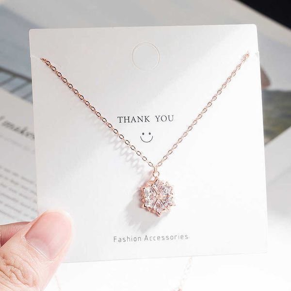 pendant necklaces s925 sterling silver snowflake pendant necklace women's wild collarbone chain niche design highend jewelry giftl23031
pendant necklaces s925 sterling silver snowflake pendant necklace women's wild collarbone chain niche design highend jewelry giftl23031
