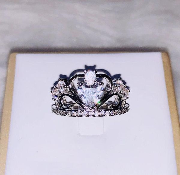 wedding rings heartshaped crown zircon ring elegant temperament ladies jewelry romantic birthday giftwedding1073843, Slivery;golden
wedding rings heartshaped crown zircon ring elegant temperament ladies jewelry romantic birthday giftwedding1073843, Slivery;golden