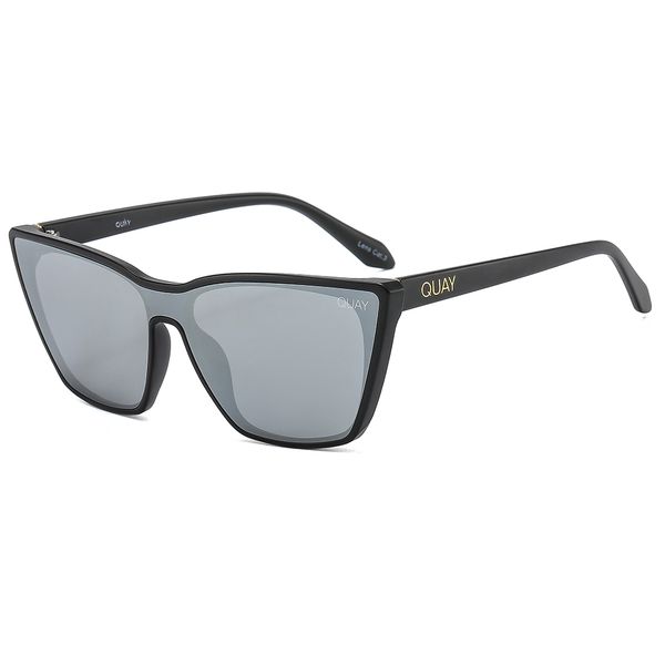 quay female internet celebrity's new retro sunglasses and makeup artifact, White;black
quay female internet celebrity's new retro sunglasses and makeup artifact, White;black