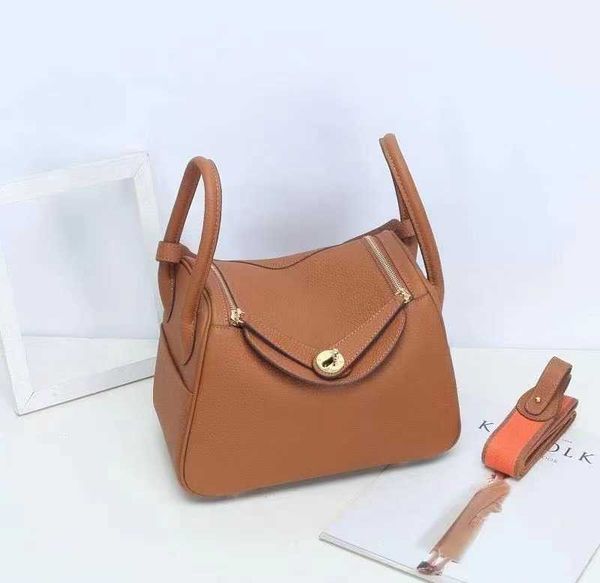 bags lindys bags 2022 new large capacity armpit bag doctor leather pillow one shoulder portable medicine ayw