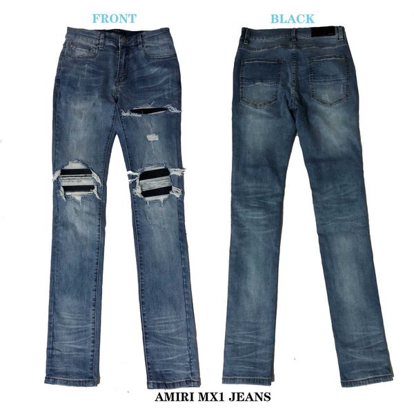 jeans mens am1r1 trousers pants mirri ripped fashion designer brand new blue slim hip hop high street leisure cool niche ins celebrity v2hm
jeans mens am1r1 trousers pants mirri ripped fashion designer brand new blue slim hip hop high street leisure cool niche ins celebrity v2hm
