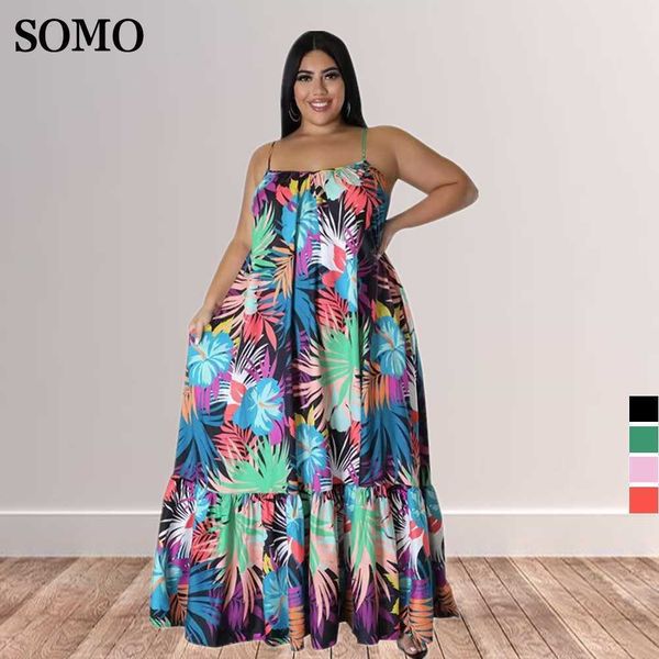 plus size dresses somo fashion printed women summer sleeveless halter dress maxi long party clubwear wholesale dropshipping 230307, Black
plus size dresses somo fashion printed women summer sleeveless halter dress maxi long party clubwear wholesale dropshipping 230307, Black