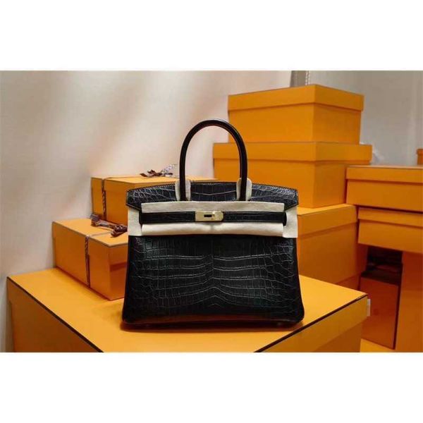 family h bag birkin designer ari pure handmade wax thread hand-stitched 30has leather black buckle portable women's crocodile skin
family h bag birkin designer ari pure handmade wax thread hand-stitched 30has leather black buckle portable women's crocodile skin