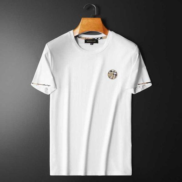correct version of b burbry luxury designer casual men's short sleeve t-shirt summer new fit mercerized cotton large 1seasonal clothing, White;black
correct version of b burbry luxury designer casual men's short sleeve t-shirt summer new fit mercerized cotton large 1seasonal clothing, White;black