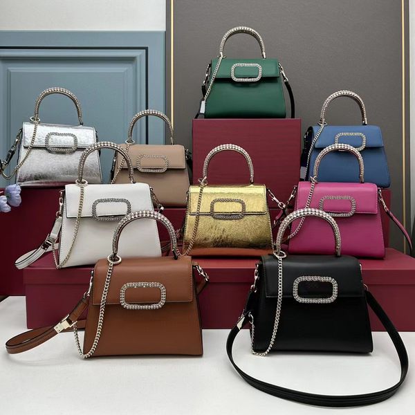 vsling totes bag women diamonds handle handbags shoulder chains crossbody bags fashion letters bottom rivet shoulder purse removable strap m
vsling totes bag women diamonds handle handbags shoulder chains crossbody bags fashion letters bottom rivet shoulder purse removable strap m