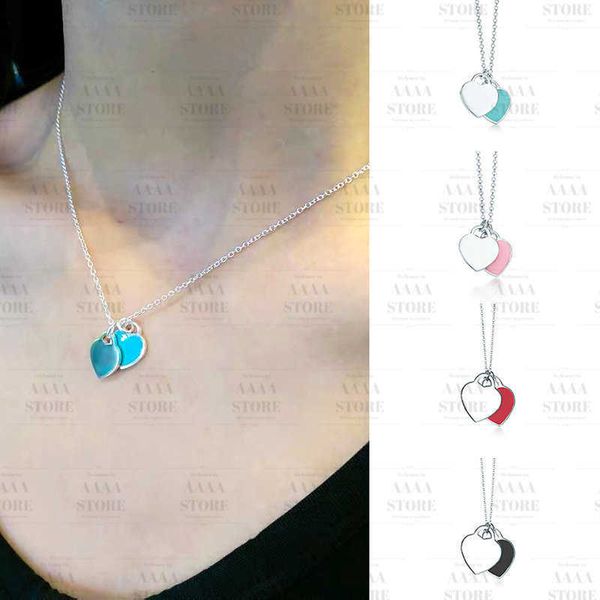 pendant necklaces mini double heart tag pendant necklace s925 sterling silver luxury brand jewelry accessories for women romantic wild coupl
pendant necklaces mini double heart tag pendant necklace s925 sterling silver luxury brand jewelry accessories for women romantic wild coupl