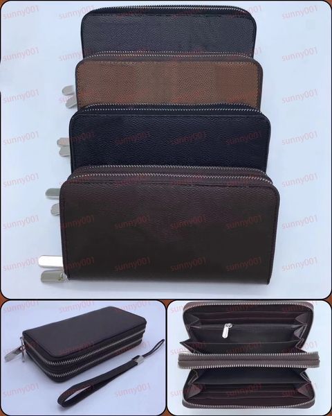 long business type wallet double zipper purse classic passport holder designer purses contacts old flower grid luxury clutch bag, Red;black
long business type wallet double zipper purse classic passport holder designer purses contacts old flower grid luxury clutch bag, Red;black