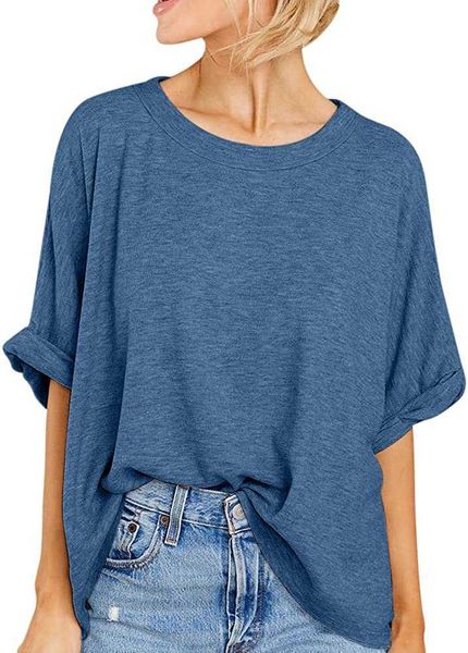summer fashion women shirts oversized t-shirt short sleeve loose casual basic shirts summer tee plus sizecfoe, White
summer fashion women shirts oversized t-shirt short sleeve loose casual basic shirts summer tee plus sizecfoe, White