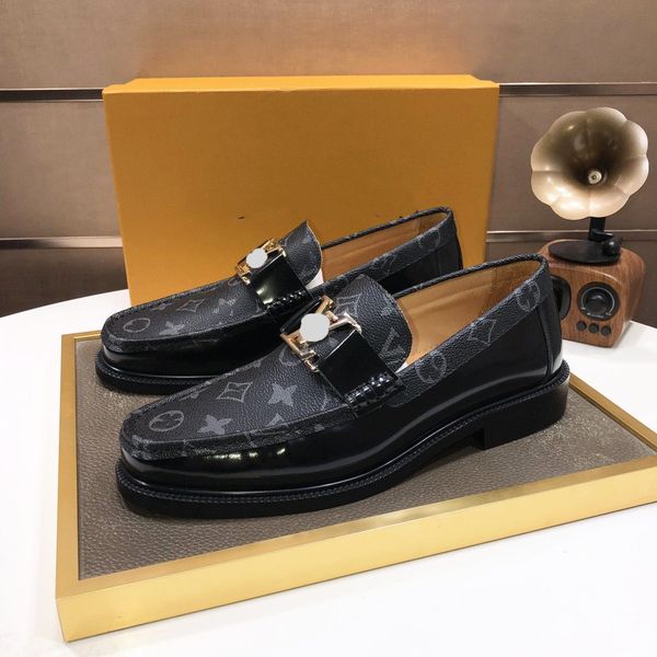 classic men dress shoes loafers breathable men's casual shoes flat shoes wedding designer driving leather oxford shoe, Black
classic men dress shoes loafers breathable men's casual shoes flat shoes wedding designer driving leather oxford shoe, Black