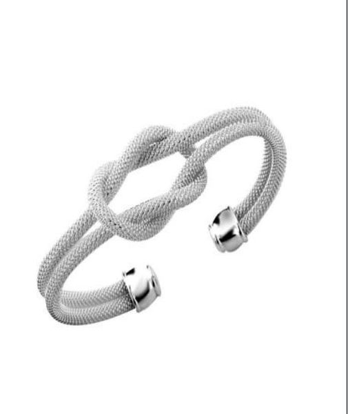 the trend of net new 925 silver knot bracelet as a gift for 10 piece lot4498670, Black
the trend of net new 925 silver knot bracelet as a gift for 10 piece lot4498670, Black