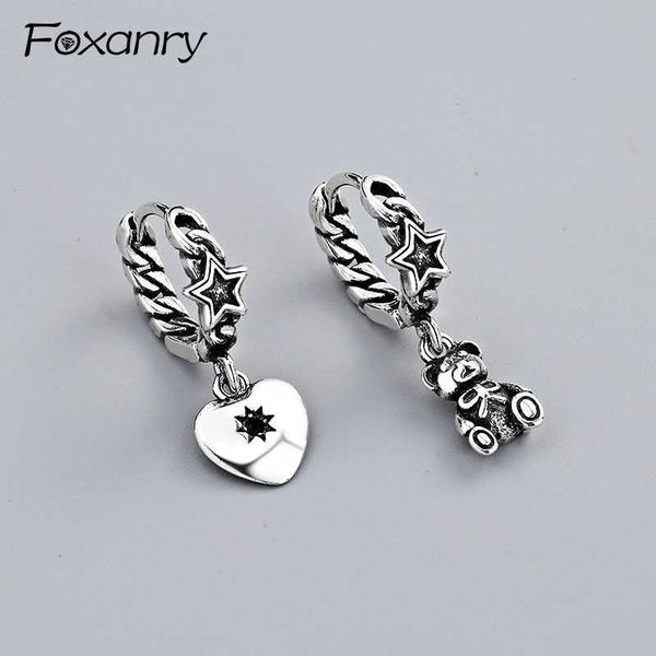 charm anry vintage little bear love asymmetric long earrings silver color charms earring party jewelry gift for women couple l230315, Golden
charm anry vintage little bear love asymmetric long earrings silver color charms earring party jewelry gift for women couple l230315, Golden