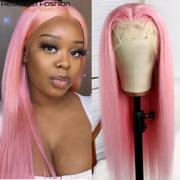pink wig lace frontal human hair wigs for women bone straight human hair hd transparent lace wigs preplucked brazilianfactory d, Black
pink wig lace frontal human hair wigs for women bone straight human hair hd transparent lace wigs preplucked brazilianfactory d, Black