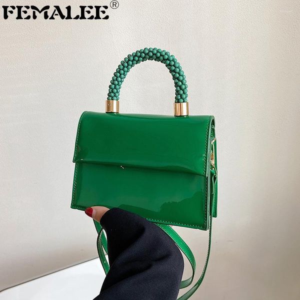 shoulder bags solid fashion patent leather women vintage female casual handbags small ladies acrylic beading handle bag
shoulder bags solid fashion patent leather women vintage female casual handbags small ladies acrylic beading handle bag