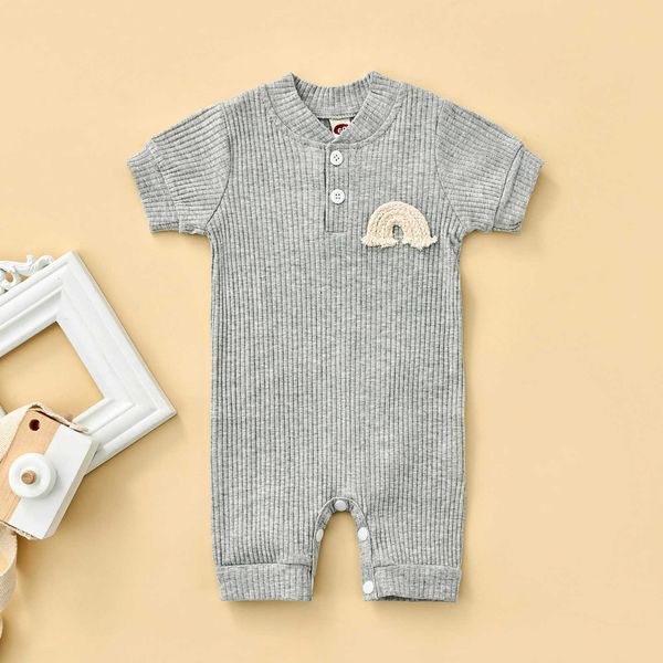 rompers citgeett summer infant baby girls boys rompers rainbow short sleeve snaps jumpsuit shorts slothes l230314, Blue
rompers citgeett summer infant baby girls boys rompers rainbow short sleeve snaps jumpsuit shorts slothes l230314, Blue