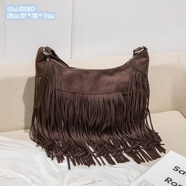 ladies shoulder bags 2 colors light and wear-resistant frosted tassel bag simple and versatile solid color leather backpack street personali
ladies shoulder bags 2 colors light and wear-resistant frosted tassel bag simple and versatile solid color leather backpack street personali