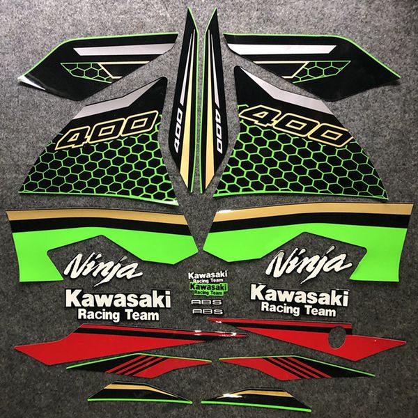green motorcycle racing whole car fairing sticker decals kit for kawasaki ninja400 2022year
green motorcycle racing whole car fairing sticker decals kit for kawasaki ninja400 2022year
