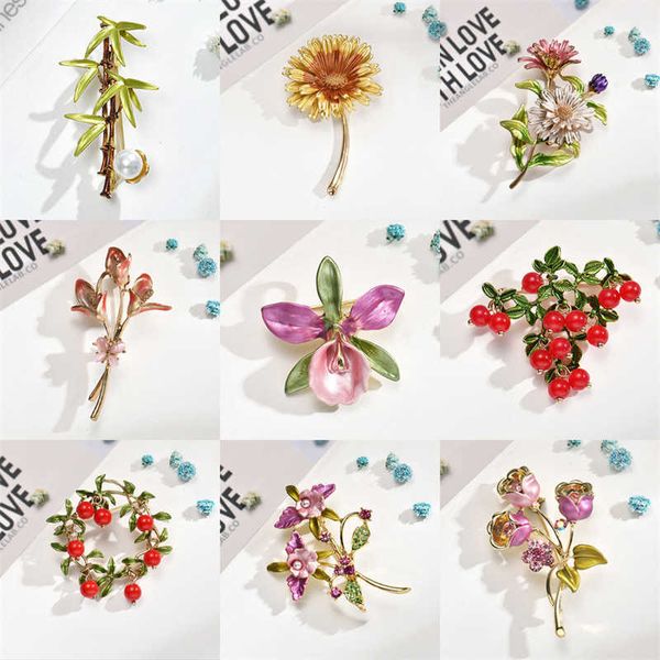 pins brooches high-end fashion floral cloing accessories collar pin alloy jewelry drip oil brooch pin accessories corsagel230315, Gray
pins brooches high-end fashion floral cloing accessories collar pin alloy jewelry drip oil brooch pin accessories corsagel230315, Gray