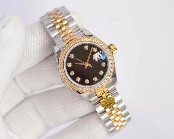 with box women watches sapphire crystal automatic mechanical 2813 datejust watches jubilee red gold diamond bezel lady watch gift 28mm montr, Slivery;brown
with box women watches sapphire crystal automatic mechanical 2813 datejust watches jubilee red gold diamond bezel lady watch gift 28mm montr, Slivery;brown