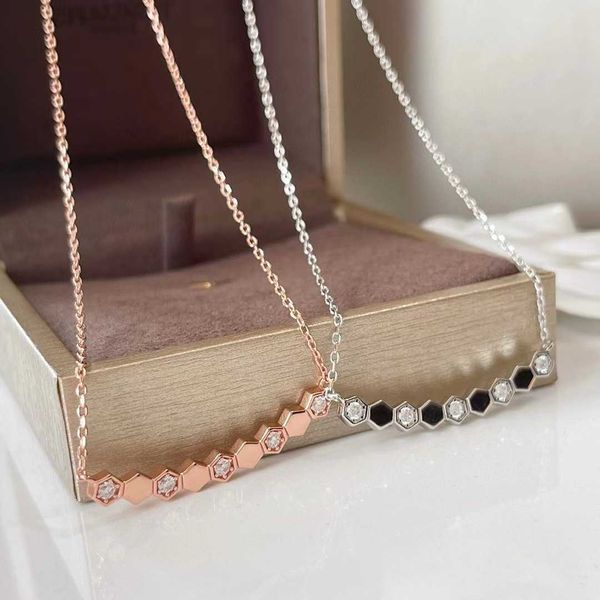 pendant necklaces 925 silver 18k honeycomb with diamond pendant necklace smile honeycomb collarbone chain cnc high version women's jewe
pendant necklaces 925 silver 18k honeycomb with diamond pendant necklace smile honeycomb collarbone chain cnc high version women's jewe