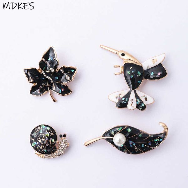 pins brooches fashion retro colorful shell drop glaze snail brooch enamel leaf bird corsage cloing accessoriesl230315, Gray
pins brooches fashion retro colorful shell drop glaze snail brooch enamel leaf bird corsage cloing accessoriesl230315, Gray
