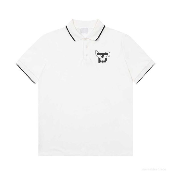 correct version of b burbry luxury designer correct version 2023ss bu rabbit new print polo t-shirt high street versatile ins 2seasonal clot, White;black
correct version of b burbry luxury designer correct version 2023ss bu rabbit new print polo t-shirt high street versatile ins 2seasonal clot, White;black