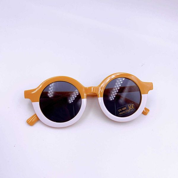 two colors childrens fashion sunglasses vintage round frame street sglasses, Blue
two colors childrens fashion sunglasses vintage round frame street sglasses, Blue