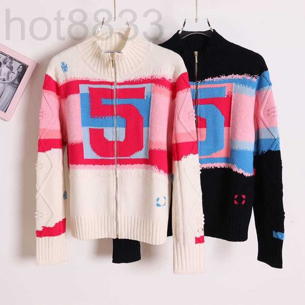 women's knits & tees designer autumn winter style five-line jacquard round neck zipper cardigan thickened slim simple fashion sweater f, White
women's knits & tees designer autumn winter style five-line jacquard round neck zipper cardigan thickened slim simple fashion sweater f, White