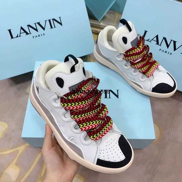 pure original lanvins curb star's same loaf shoes campus patchwork thick bottom low-casual skateboard shoes, Black
pure original lanvins curb star's same loaf shoes campus patchwork thick bottom low-casual skateboard shoes, Black