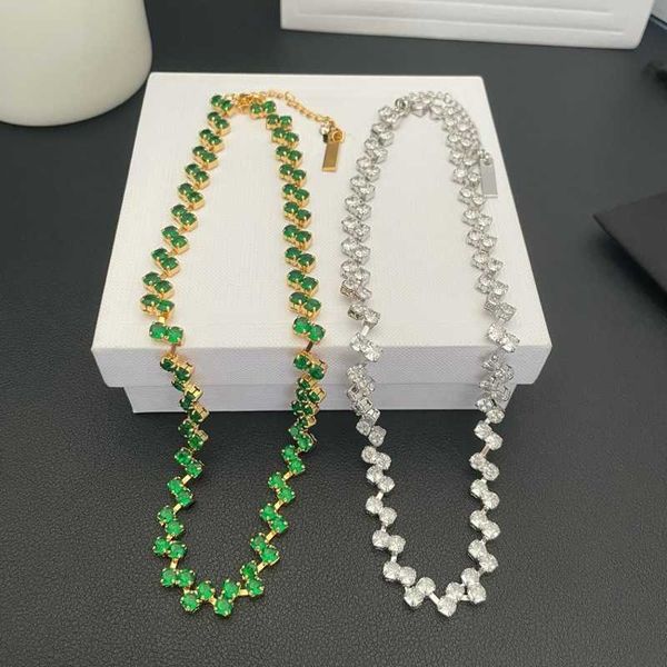 simple retro light luxury fashion senior sense crystal scratch chain necklace, Silver
simple retro light luxury fashion senior sense crystal scratch chain necklace, Silver