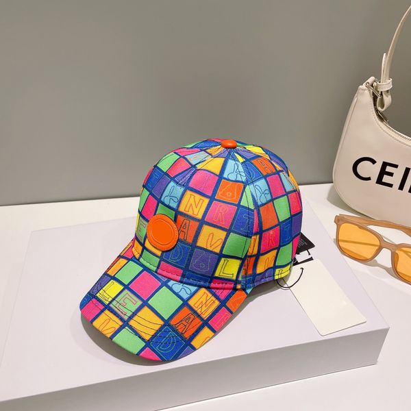 couples summer fashion designer ball caps women holiday travel letter embroidery graffiti rainbow color checker casquette, Blue;gray
couples summer fashion designer ball caps women holiday travel letter embroidery graffiti rainbow color checker casquette, Blue;gray