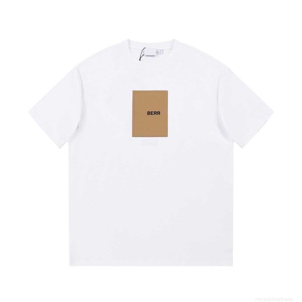 correct version b burbry luxury designer of 23ss bu 's new letter printing t-shirt high street casual versatile lovers with same ins 1s, White;black
correct version b burbry luxury designer of 23ss bu 's new letter printing t-shirt high street casual versatile lovers with same ins 1s, White;black
