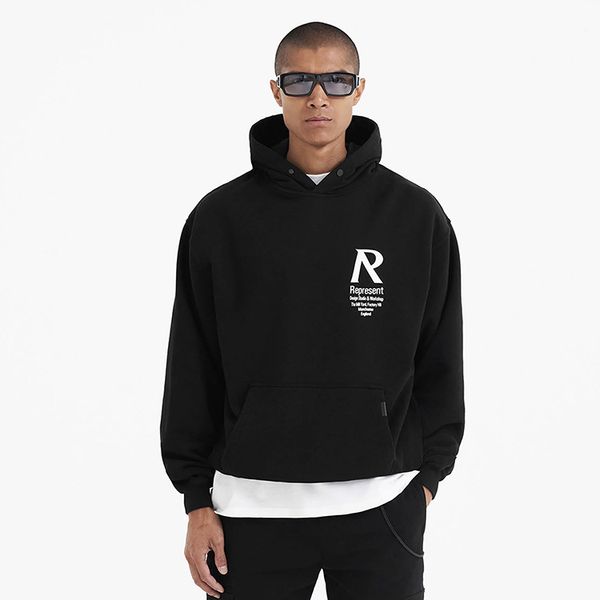 high street brand rep hoodie r printed print vintage washed men printed hooded thickened cotton sweater fashion men's pullover, Black
high street brand rep hoodie r printed print vintage washed men printed hooded thickened cotton sweater fashion men's pullover, Black