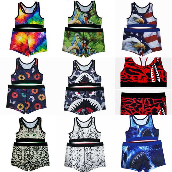 women clothes sweatsuits fashion yoga outfits designer 2 piece swimwears cartoon printed vest and shorts active fitness set, Gray
women clothes sweatsuits fashion yoga outfits designer 2 piece swimwears cartoon printed vest and shorts active fitness set, Gray