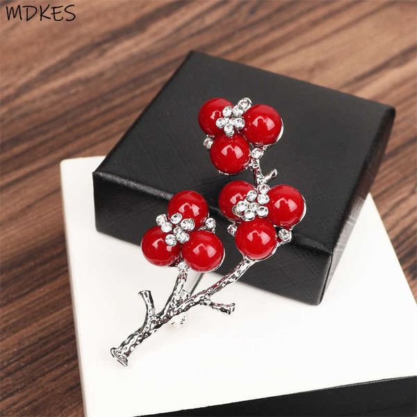 pins brooches fashion vintage pearl red plum blossom brooch flower cloing pin women's corsage accessoriesl230315, Gray
pins brooches fashion vintage pearl red plum blossom brooch flower cloing pin women's corsage accessoriesl230315, Gray
