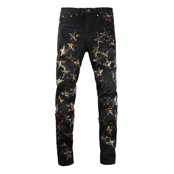 jeans mens am1r1 trousers pants mirri ripped fashion designer brand new black camouflage star patch trend slim fit male hip hop high st 08vm, Blue
jeans mens am1r1 trousers pants mirri ripped fashion designer brand new black camouflage star patch trend slim fit male hip hop high st 08vm, Blue