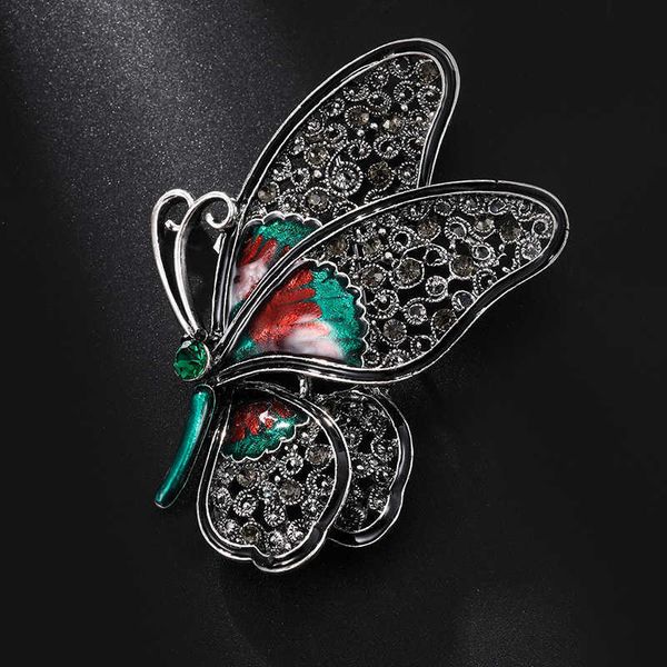 pins brooches luxury quality vintage fashion beautiful bla big butterfly brooch crystal insect pin femaleaccessories for womanl230315, Gray
pins brooches luxury quality vintage fashion beautiful bla big butterfly brooch crystal insect pin femaleaccessories for womanl230315, Gray