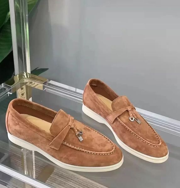 loros summer charms embellished walk suede loafers couples shoes genuine leather casual slip on flats for men luxury designer flat dress sho, Black
loros summer charms embellished walk suede loafers couples shoes genuine leather casual slip on flats for men luxury designer flat dress sho, Black