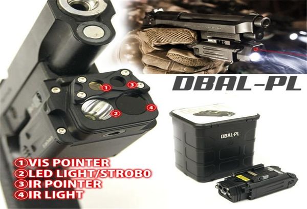 tactical dbal ir red laser light combo airsoft led flashlight paintball hunting shooting pistol gun weapon light8603643
tactical dbal ir red laser light combo airsoft led flashlight paintball hunting shooting pistol gun weapon light8603643