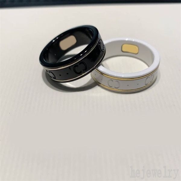white black plated gold ring designer ceramics planet bague bride zirconia engagement letter engraving couple vintage eternal womens mens ri, Silver
white black plated gold ring designer ceramics planet bague bride zirconia engagement letter engraving couple vintage eternal womens mens ri, Silver