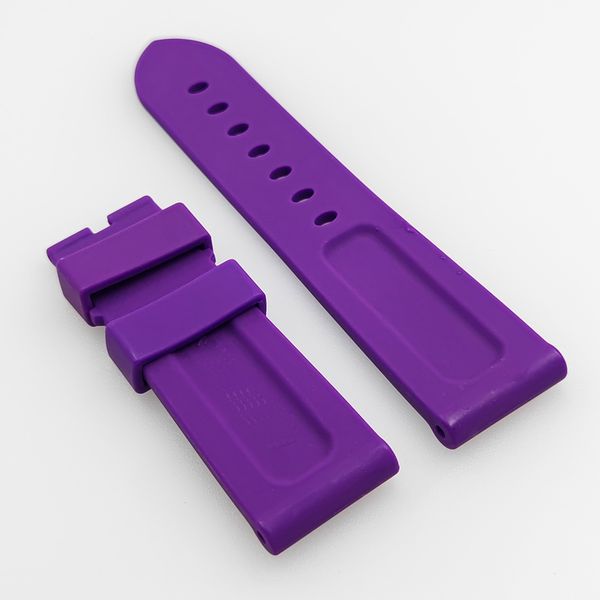 24mm purple silicone rubber watchband 22mm pin buckle lug strap fit for pam pam 111 luminor radiomir wirstwatch, Black;brown
24mm purple silicone rubber watchband 22mm pin buckle lug strap fit for pam pam 111 luminor radiomir wirstwatch, Black;brown