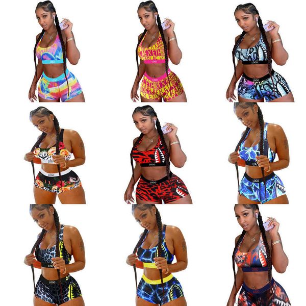 2023 women tracksuits new summer two piece short set designer slim bikini vest bra and shorts swimwear suit beachwear, Gray
2023 women tracksuits new summer two piece short set designer slim bikini vest bra and shorts swimwear suit beachwear, Gray
