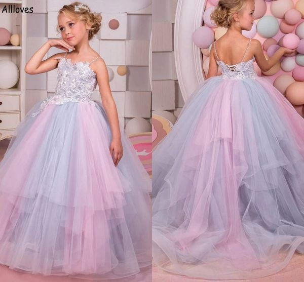 pretty multi-color flower girl dresses for wedding toddler spaghetti straps lace appliqued party ball gowns long puff tiered tulle little gi, White;blue
pretty multi-color flower girl dresses for wedding toddler spaghetti straps lace appliqued party ball gowns long puff tiered tulle little gi, White;blue