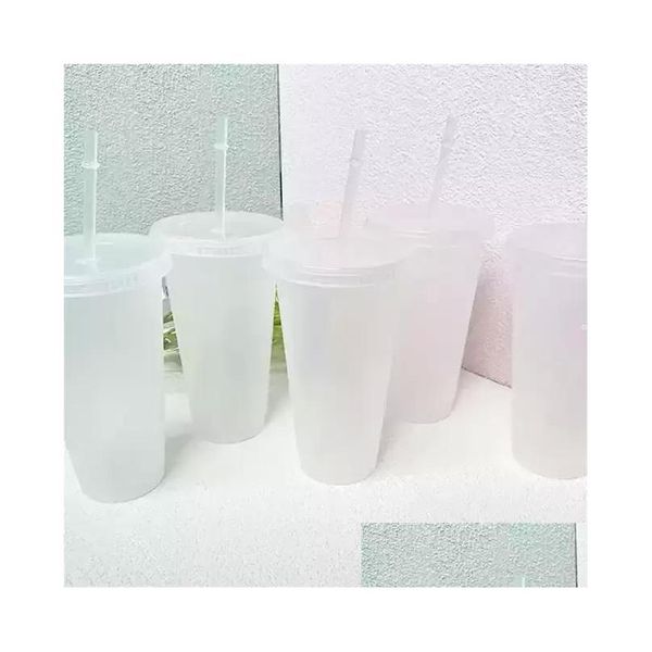 tumblers 24oz clear cup plastic transparent tumbler summer reusable cold drinking coffee juice mug with lid and st fy5305 drop deliv dh7rv
tumblers 24oz clear cup plastic transparent tumbler summer reusable cold drinking coffee juice mug with lid and st fy5305 drop deliv dh7rv