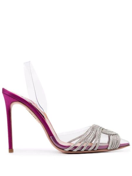perfect aquazzura shoes gatsby sling 105mm pumps transparent pvc crystal high heel sandals, Black
perfect aquazzura shoes gatsby sling 105mm pumps transparent pvc crystal high heel sandals, Black