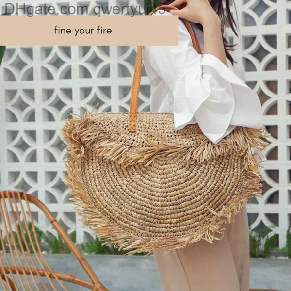 qwertyui45 totes bohemian round tassel women straw bag designer spike paper rattan shoulder bags large casual handbags summer beach woven pu
qwertyui45 totes bohemian round tassel women straw bag designer spike paper rattan shoulder bags large casual handbags summer beach woven pu