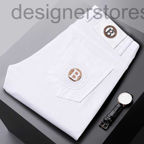 men's jeans designer 2023 white jeans men's spring and autumn new slim feet elastic casual light trousers 4su5, Blue
men's jeans designer 2023 white jeans men's spring and autumn new slim feet elastic casual light trousers 4su5, Blue
