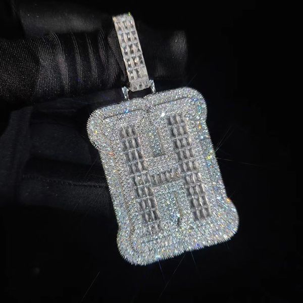 a-z custom large letters pendant necklaces full bling zircon women men gift, Silver
a-z custom large letters pendant necklaces full bling zircon women men gift, Silver